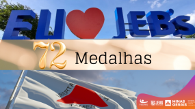 JEB’s/2023: Minas encerra participação com 72 medalhas.