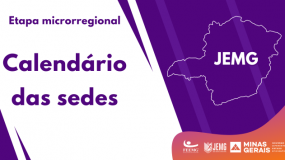 JEMG/2024: Calendário das microrregionais já está disponível.