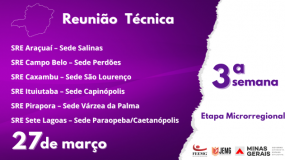 JEMG/2024: Reuniões técnicas da 3ª semana acontecem dia 27 de março.