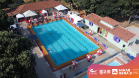 Muito fôlego em busca do ouro. Confira as fotos da natação olímpica capturadas na estadual do JEMG/2024.