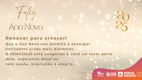 Renovar para crescer! Que o Ano Novo nos permita a enxergar horizontes ainda mais distantes.