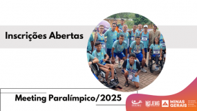 Vem aí o Meeting Paralímpico/2025! Inscrições já estão abertas.