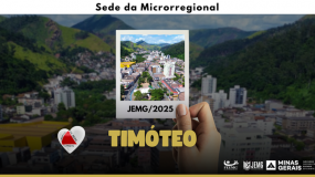 JEMG/2025: Timóteo é sede da microrregional.