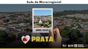 JEMG/2025: Prata é sede da microrregional.