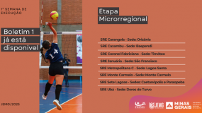 Boletim 1 da Primeira Semana de Execução da Etapa Microrregional já está disponível.