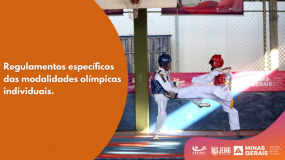 JEMG/2025: Publicados os regulamentos específicos das modalidades olímpicas individuais.