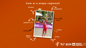 Está chegando a hora! Energia e confraternização no início da etapa regional!