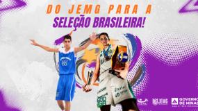 Tudo começou no JEMG. Atleta de Minas é convocado para a Seleção Brasileira de Basquetebol.