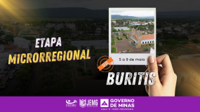 Buritis: sede da etapa microrregional. O esporte é força que transforma.