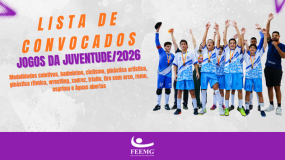 Publicada a lista de convocados para os Jogos da Juventude/2026. Acesse e confira!