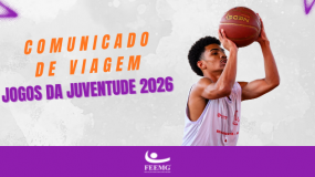 Jogos da Juventude/2026. Publicados os comunicados de viagem.