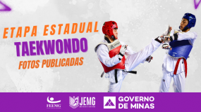 Taekwondo no JEMG/2026 em fotos! Confira!