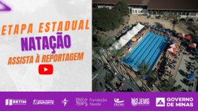 Modalidade de natação no JEMG/2026. Assista à reportagem!