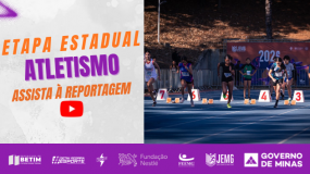 Modalidade de atletismo no JEMG/2026. Assista à reportagem!