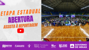 Abertura Oficial da etapa estadual do JEMG/2026 em Betim. Assista à reportagem!